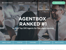 Tablet Screenshot of agentbox.com.au